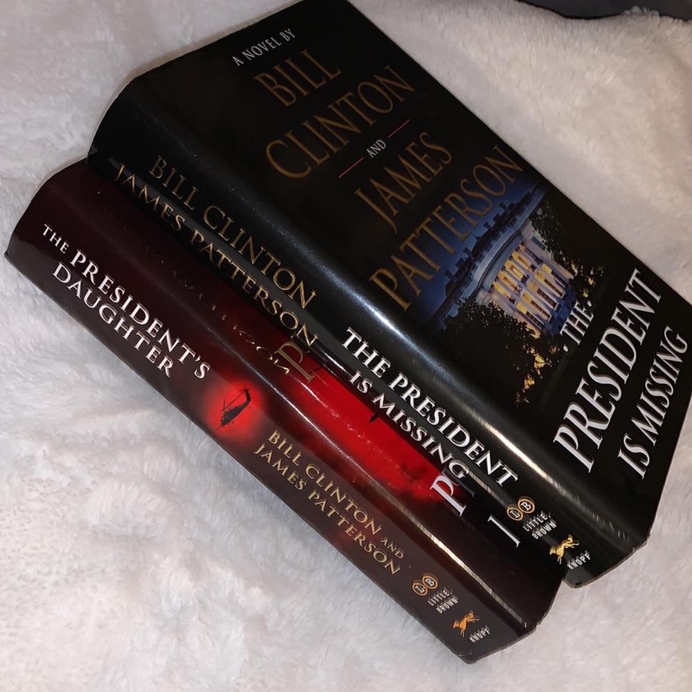 SALE!! Thriller. The president set of 2 books